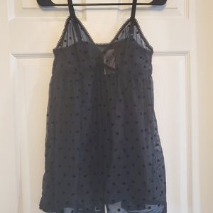 NWT Torrid size 0 babydoll polkadot lingerie